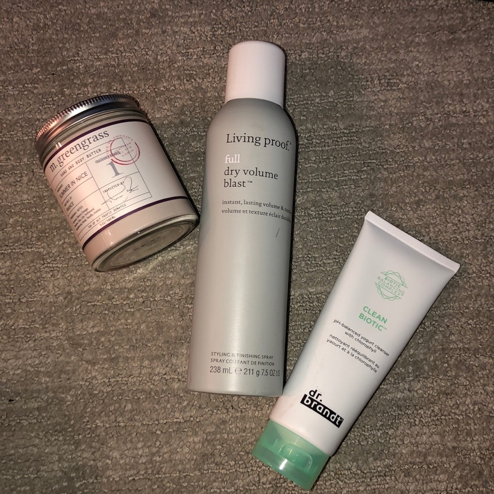 New Living proof, dr Brandt, greengrass bundle
